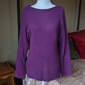 Purple Knit Sweater